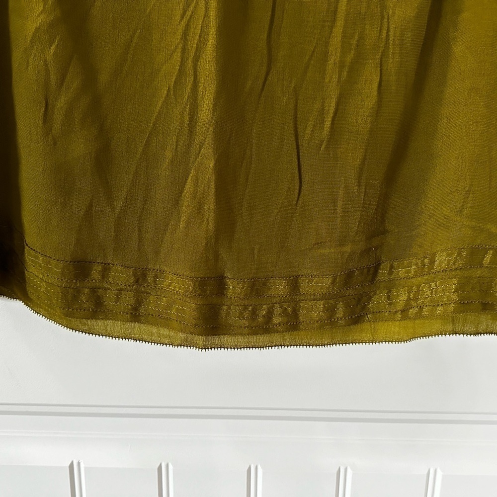 Ladies Sleeveless Green Shell Top.  Coldwater Creek.  Size PL (14-16) - Picture 3 of 7